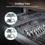 Hisense Auto Dry 14 Place Settings Fully Integrated Dishwasher - Silver