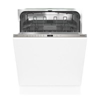 Hisense Auto Dry Integrated Dishwasher - C-Rated, Silver control panel