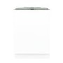 Hisense Auto Dry Integrated Dishwasher - C-Rated, Silver control panel