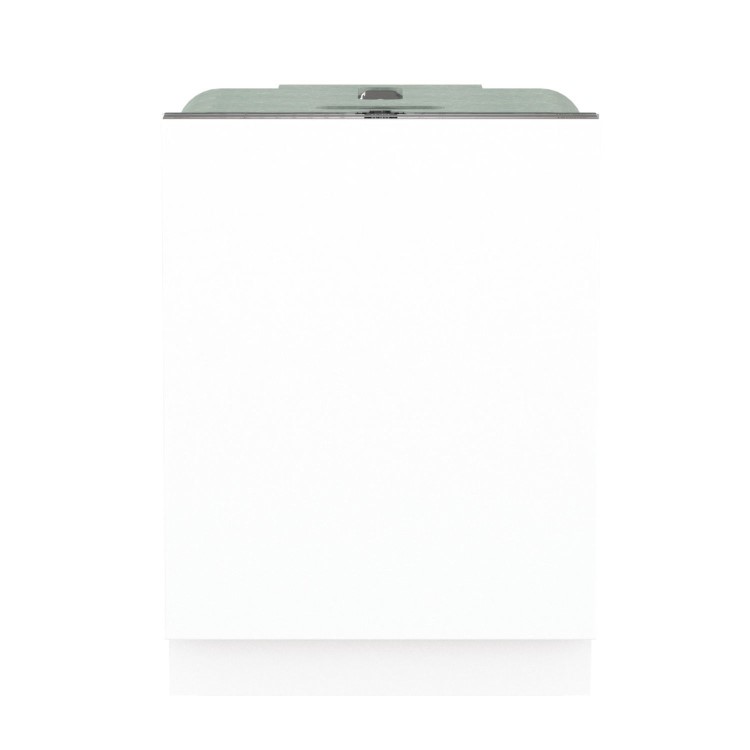 Hisense Auto Dry Integrated Dishwasher - C-Rated, Silver control panel