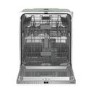 Hisense Auto Dry Integrated Dishwasher - C-Rated, Silver control panel
