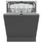 Hisense Fully Integrated Dishwasher -  Auto Dry, C-Rated, Silver control panel