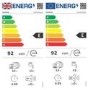 Hisense Hi4 Integrated Dishwasher - E-Rated Silver control panel