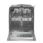 Hisense Hygiene Integrated Dishwasher - Stainless Steel - D-Rated, Silver control panel