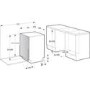 Hisense Hygiene Integrated Dishwasher - Stainless Steel - D-Rated, Silver control panel