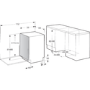 Hisense Hygiene Integrated Dishwasher - Stainless Steel - D-Rated, Silver control panel