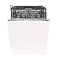 Hisense Hygiene Integrated Dishwasher - Stainless Steel - D-Rated, Silver control panel