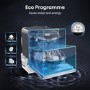 Hisense Hygiene Integrated Dishwasher - Stainless Steel - D-Rated, Silver control panel
