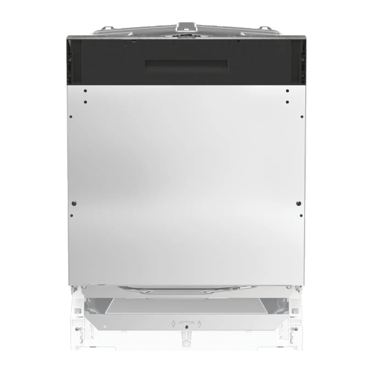 Hisense Hi4 Integrated Dishwasher - Auto Dry D-Rated Silver control panel