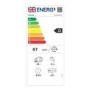 Hisense Hi4 Integrated Dishwasher - Auto Dry D-Rated Silver control panel