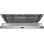 Hisense Hi4 Integrated Dishwasher - Auto Dry D-Rated Silver control panel