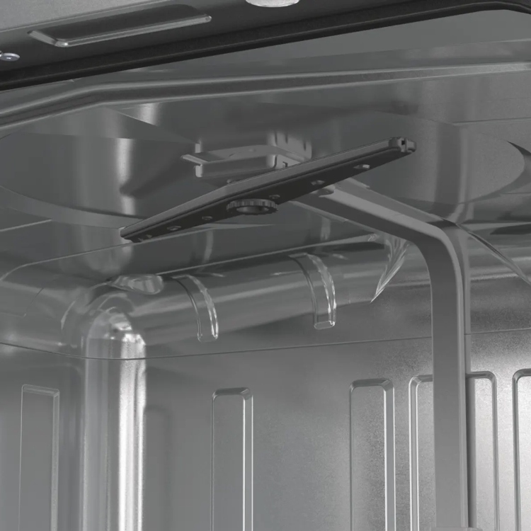 Hisense Hi4 Integrated Dishwasher - Auto Dry D-Rated Silver control panel