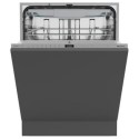HV663A60UK Hisense Integrated Dishwasher - Auto Dry, A-Rated, Silver control panel