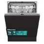 Hisense Integrated Dishwasher - Smart Wi-Fi A-Rated Silver control panel