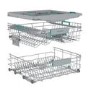 Hisense Integrated Dishwasher - Smart Wi-Fi, A-Rated, Silver control panel