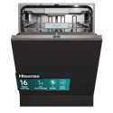 HV693A60UVADUK Hisense Integrated Dishwasher - Smart Wi-Fi A-Rated Silver control panel