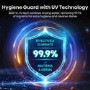 Hisense Integrated Dishwasher - Smart Wi-Fi A-Rated Silver control panel