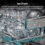Hisense Integrated Dishwasher - Smart Wi-Fi A-Rated Silver control panel