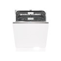 HV693C60UK Hisense Hygiene Integrated Dishwasher - Smart Wi-Fi, C-Rated, Silver control panel