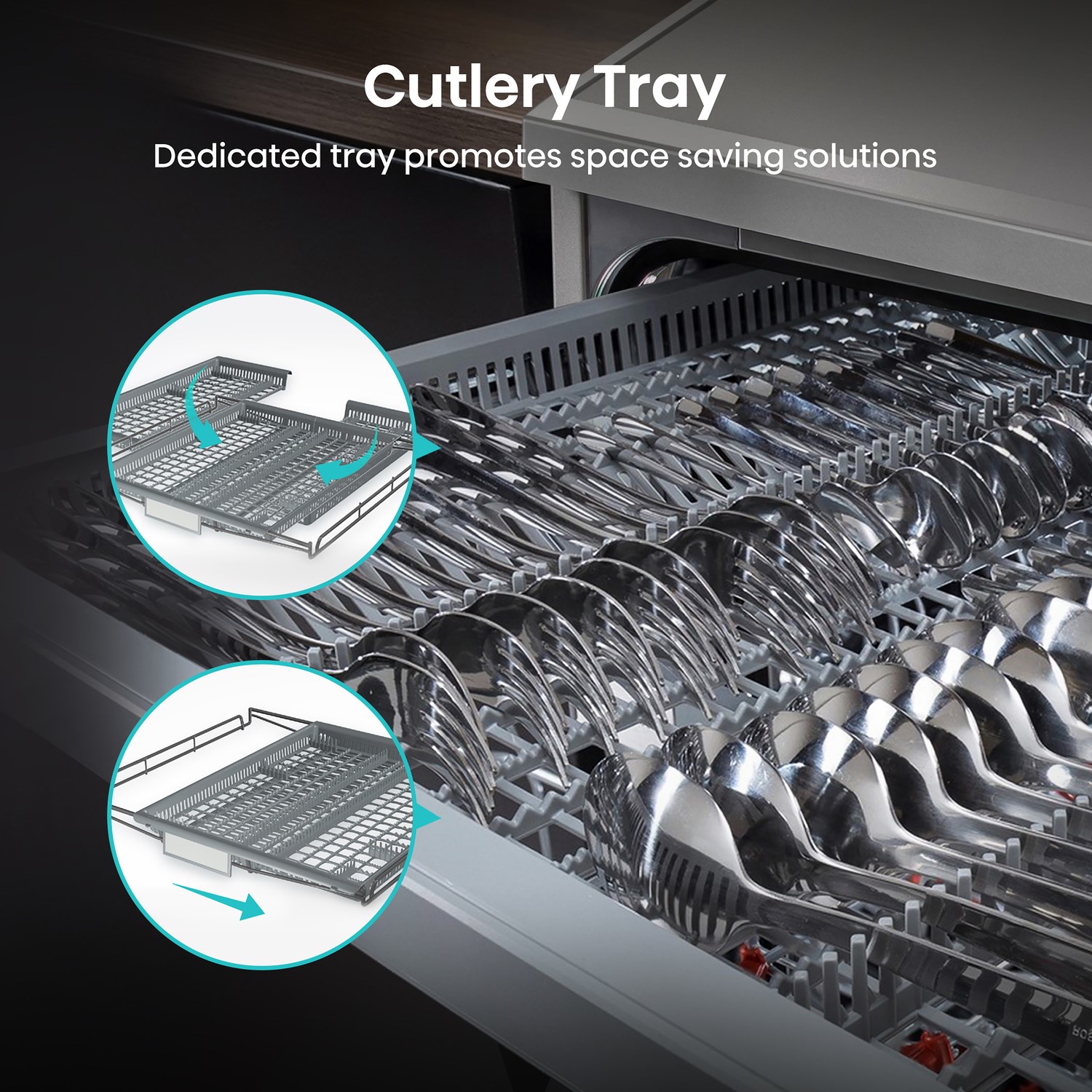 Hisense 16 Place Settings Fully Integrated Dishwasher HV693C60UK