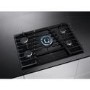 Refurbished AEG HVB75450IB 75cm 5 Burner Gas-on-Glass Hob with Touch Control Black 