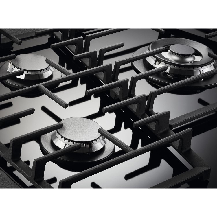 AEG 9000 Series 90cm 5 Burner Gas-on-Glass Hob - Black