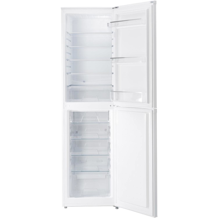 GRADE A2 - Hoover HVBF195WK Premier Collection 200x55cm Frost Free Freestanding Fridge Freezer - White
