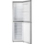 Hoover HVBF195XK 281 Litre Freestanding Fridge Freezer 50/50 Split Frost Free 55cm Wide - Stainless Steel
