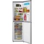 Hoover HVBF195XK 281 Litre Freestanding Fridge Freezer 50/50 Split Frost Free 55cm Wide - Stainless Steel