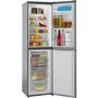 Hoover HVBF195XK 281 Litre Freestanding Fridge Freezer 50/50 Split Frost Free 55cm Wide - Stainless Steel