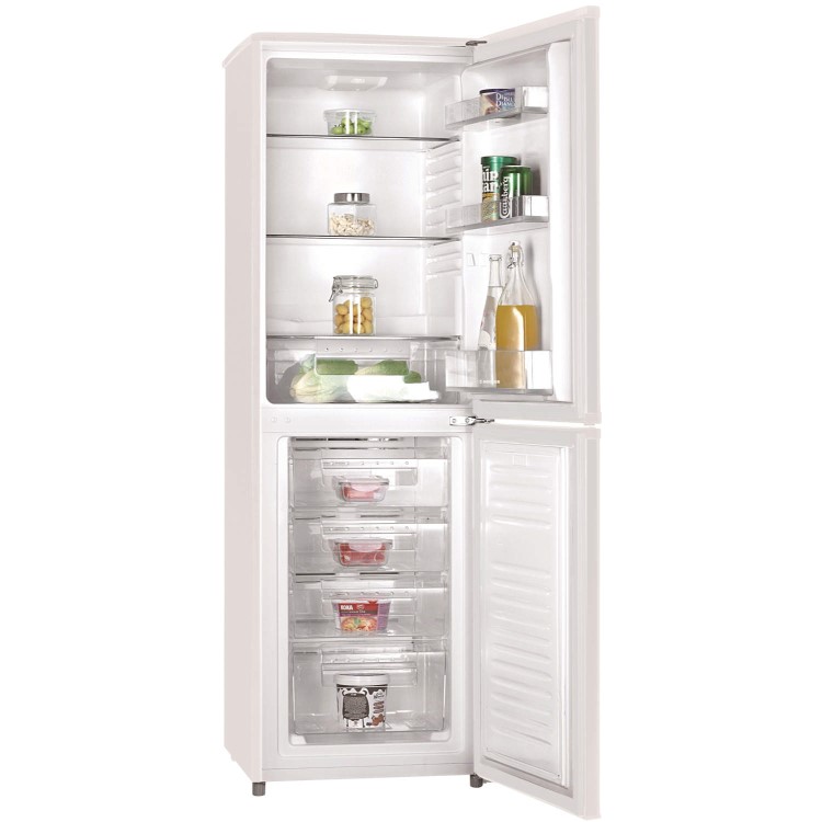 Hoover HVBF5172WHK Frost Free 55cm Freestanding Fridge Freezer White