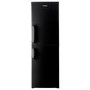 GRADE A2 - Hoover HVBF5192BHK 281 Litre Freestanding Fridge Freezer 50/50 Split Frost Free 55cm Wide - Black