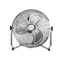 electriQ 18 Inch High Velocity Floor Fan - Chrome