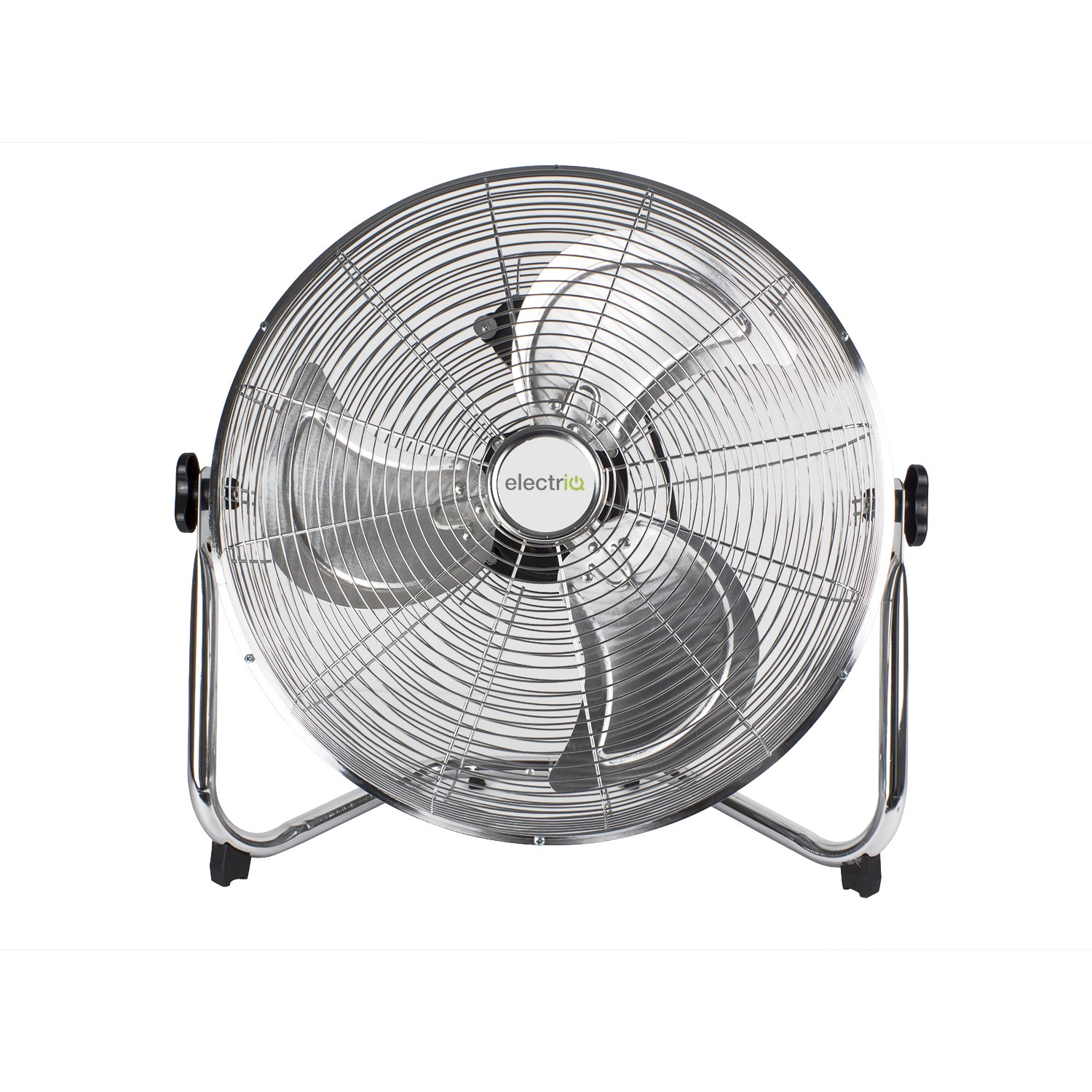 electriQ 18 Chrome High Velocity Floor Fan