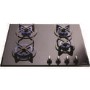 CDA HVG620BL 60cm Four Burner Gas-on-glass Hob Black