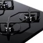 Refurbished CDA HVG621BL 60cm 4 Burner Gas Hob Black