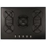 GRADE A2 - CDA HVG720BL 70cm Five Burner Gas-on-glass Hob Black