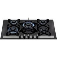 CDA HVG77BL 72cm Wide Five Burner Gas-on-glass Hob Black