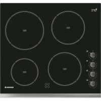 Hoover HVK64X Four Zone Hi-light Ceramic Hob - Aluminium Frame