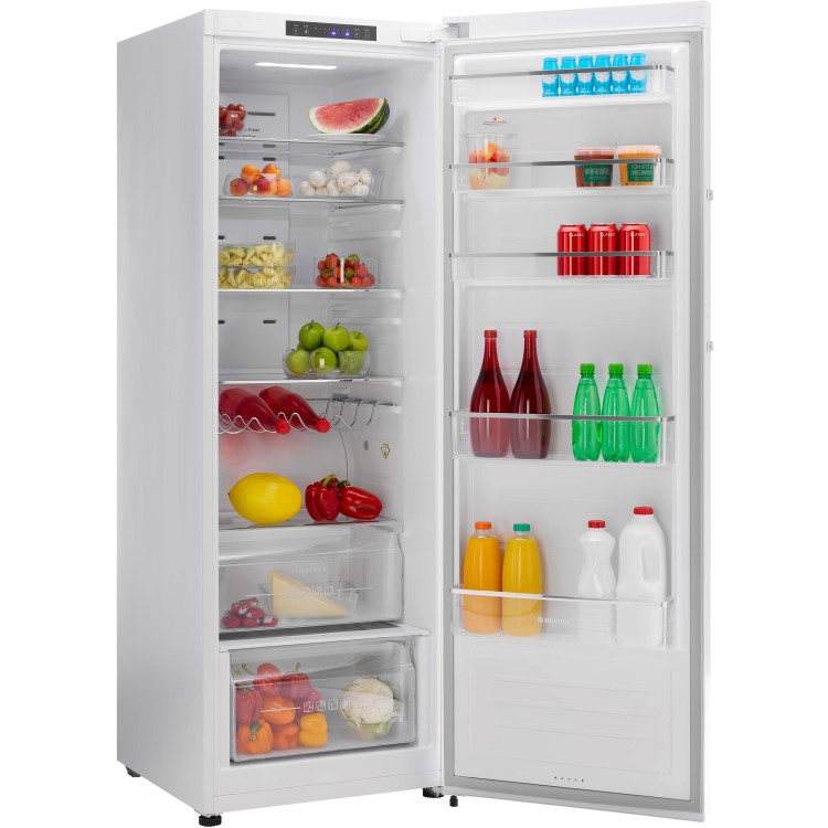 Hoover HVLN6172WH  172x60cm Freestanding Tall Larder Fridge - White