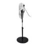 GRADE A3 - electriQ 20" High velocity Pedestal Fan with adjustable Stand - Chrome