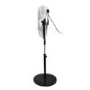 GRADE A3 - electriQ 20 Inch High velocity Pedestal Fan with adjustable Stand - Chrome