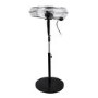 GRADE A3 - electriQ 20" High velocity Pedestal Fan with adjustable Stand - Chrome