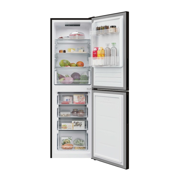 Hoover H-300 252 Litre 50/50 Freestanding Fridge Freezer - Black