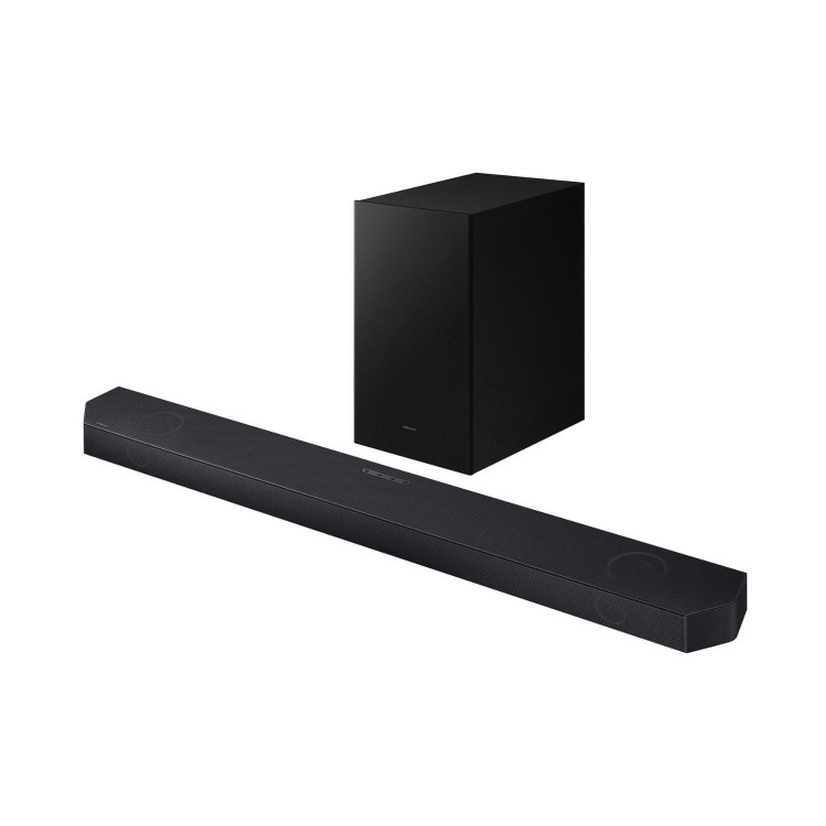 Samsung Q600H Q-Series Soundbar with Subwoofer – 3.1.2ch Dolby Atmos Soundbar DTS_X Q-Symphony & Wireless Surround Audio