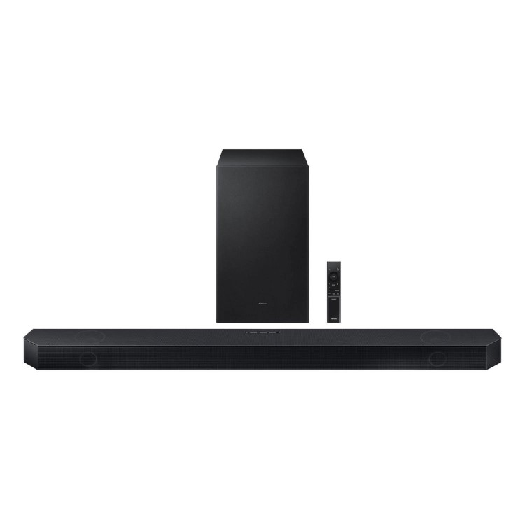 Samsung Q600H Q-Series Soundbar with Subwoofer – 3.1.2ch Dolby Atmos Soundbar DTS_X Q-Symphony & Wireless Surround Audio