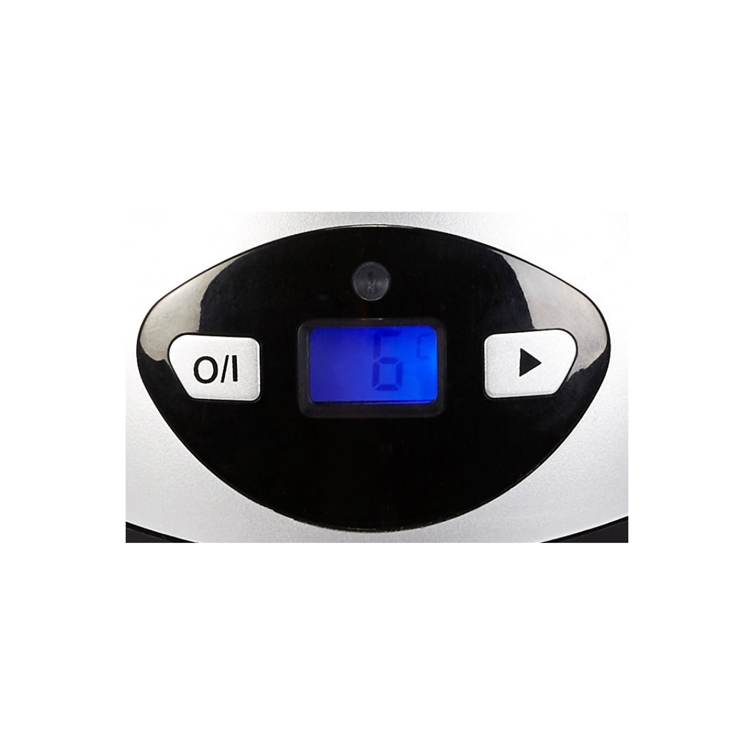 Hostess HW01MB Single Bottle Wine Cooler Black And Silver Appliances Direct