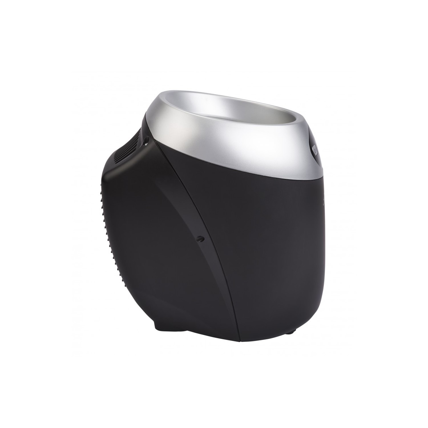 Hostess HW01MB Single Bottle Wine Cooler Black And Silver