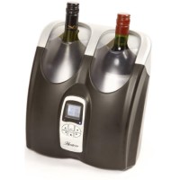 GRADE A1 - Hostess HW02MA Twin Bottle Wine Cooler