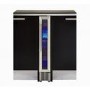 Hostess HW07MA 15cm Wide 7 Bottle Wine Cooler - Stainless Steel